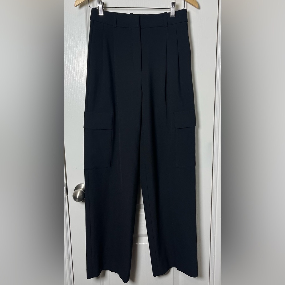 Aritzia Babaton Spotlight Cargo Pant Black Size 2 - Picture 4 of 9
